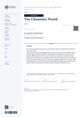 The Chemistry World