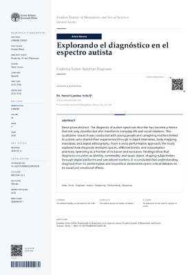 Explorando el Diagnóstico en el Espectro Autista