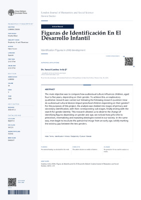 Identification figures in child development research from Great Britain Journals Press.