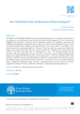 Are Marketers Set to Become Data Analysts?