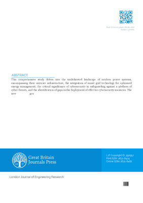 Assessment of Cybersecurity Deployment to Power System Smart Grid