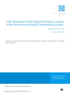 High-Resolution Road Segment Analysis using a Multi-Sensor Road Quality Classification System