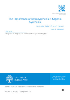 The Importance of Retrosynthesis in Organic Synthesis