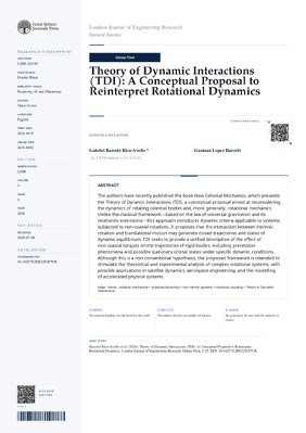 Theory of Dynamic Interactions (TDI): A Conceptual Proposal to Reinterpret Rotational Dynamics