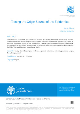 Tracing the Origin Source of the Epidemics