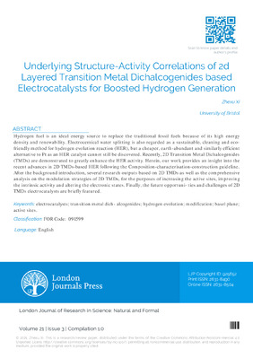 Underlying Structure-Activity Correlations of 2D Layered Transition Metal Dichalcogenides-based Electrocatalysts for Boosted Hydrogen Generation